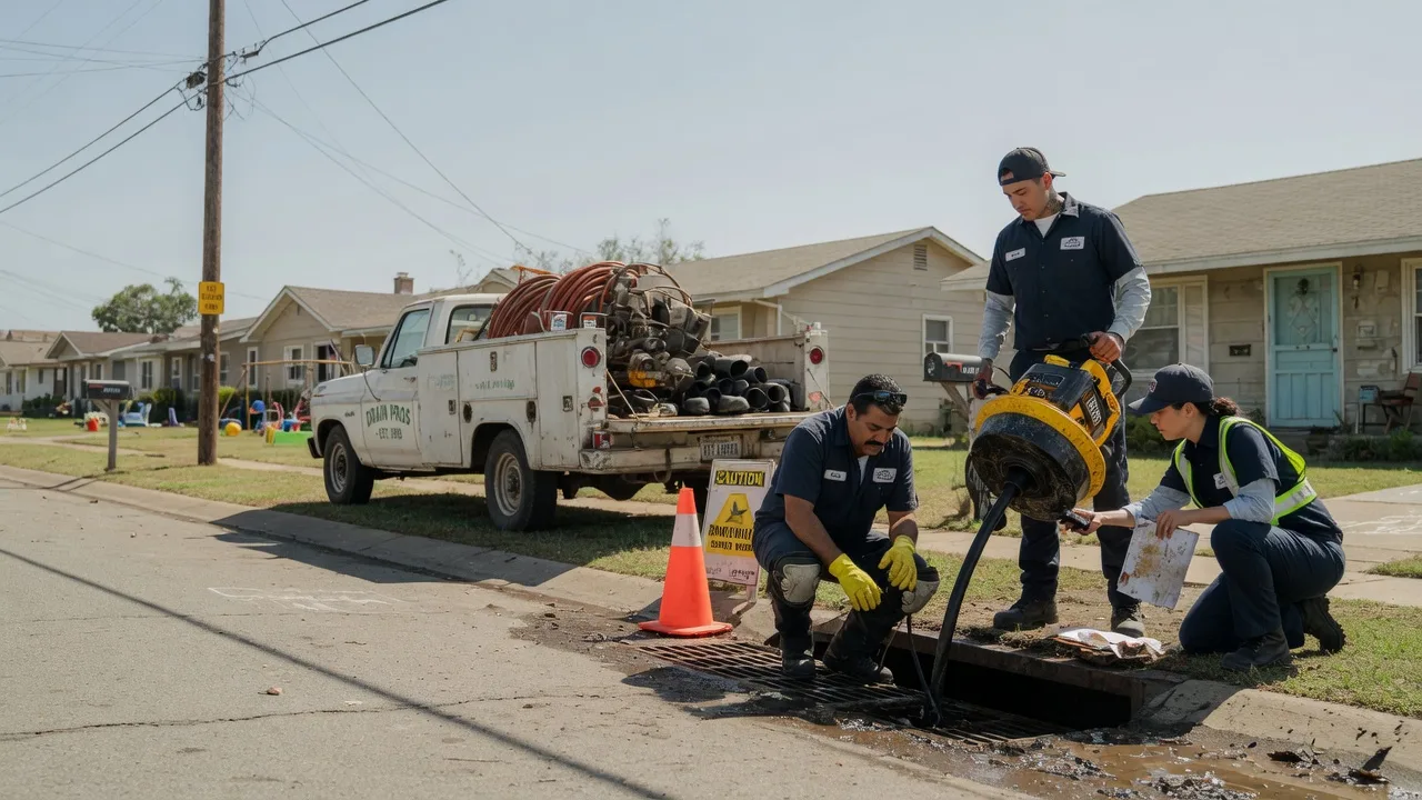 Drain Cleaning in Harrold, TX near me